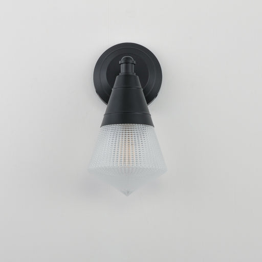 Maxim 10391PRBK Hargreaves 1 Light Wall Sconce | Black