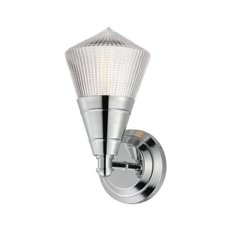 Maxim 10391PRPC Hargreaves 1 Light Wall Sconce | Polished Chrome