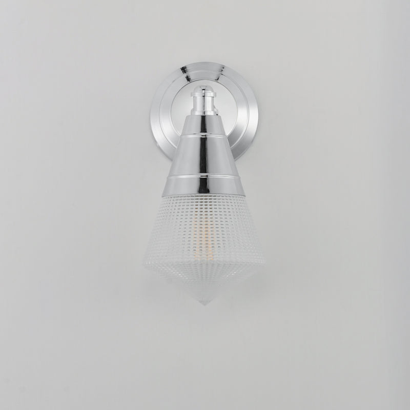 Maxim 10391PRPC Hargreaves 1 Light Wall Sconce | Polished Chrome