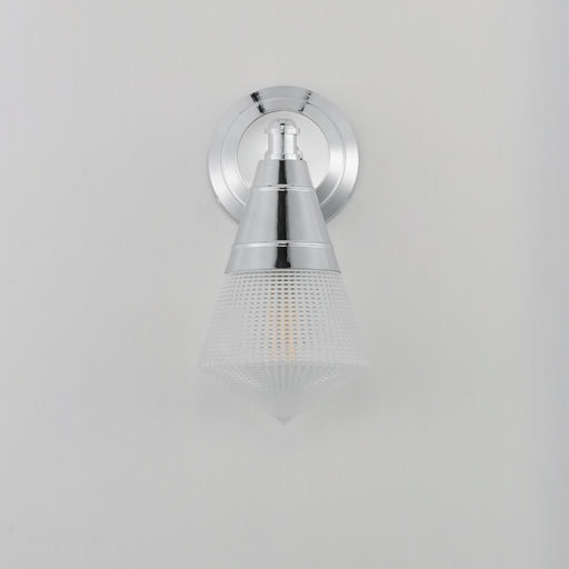 Maxim 10391PRPC Hargreaves 1 Light Wall Sconce | Polished Chrome