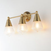 Maxim 10393PRNAB Hargreaves 3 Light Bath Vanity | Natural Aged Brass