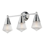 Maxim 10393PRPC Hargreaves 3 Light Bath Vanity | Polished Chrome