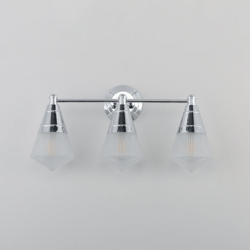 Maxim 10393PRPC Hargreaves 3 Light Bath Vanity | Polished Chrome