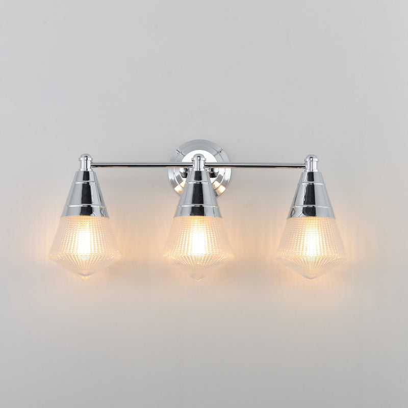 Maxim 10393PRPC Hargreaves 3 Light Bath Vanity | Polished Chrome