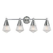 Maxim 10394PRPC Hargreaves 4 Light Bath Vanity | Polished Chrome