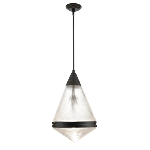 Maxim 10395PRBK Hargreaves 1 Light Pendant | Black