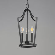 Maxim 10423BK Arden 3 Light Pendant | Black