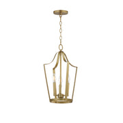 Maxim 10423NAB Arden 3 Light Pendant | Natural Aged Brass
