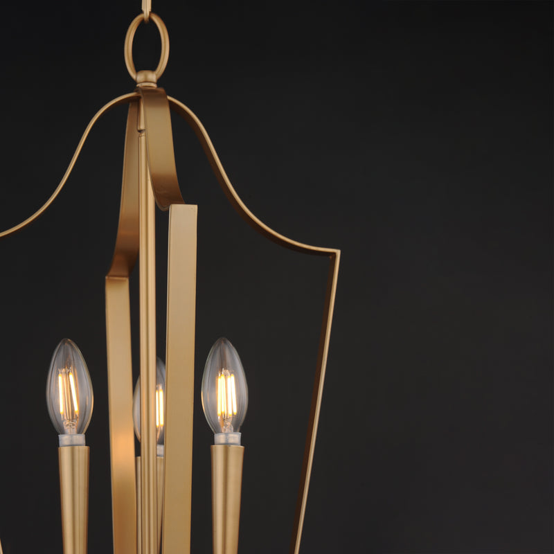 Maxim 10423NAB Arden 3 Light Pendant | Natural Aged Brass