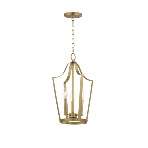 Maxim 10423NAB Arden 3 Light Pendant | Natural Aged Brass