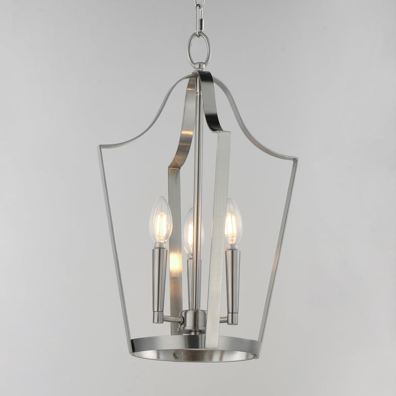 Maxim 10423SN Arden 3 Light Pendant | Satin Nickel