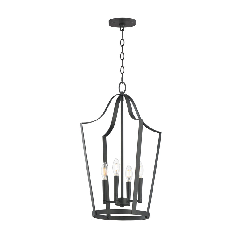 Maxim 10424BK Arden 4 Light Pendant | Black