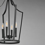 Maxim 10424BK Arden 4 Light Pendant | Black