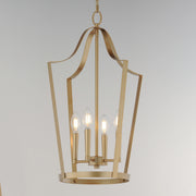 Maxim 10424NAB Arden 4 Light Pendant | Natural Aged Brass