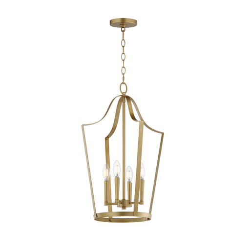 Maxim 10424NAB Arden 4 Light Pendant | Natural Aged Brass