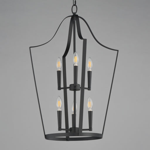 Maxim 10426BK Arden 6 Light Pendant | Black