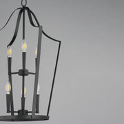 Maxim 10426BK Arden 6 Light Pendant | Black