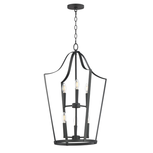 Maxim 10426BK Arden 6 Light Pendant | Black