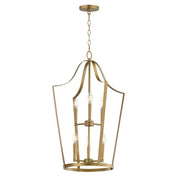 Maxim 10426NAB Arden 6 Light Pendant | Natural Aged Brass