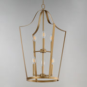 Maxim 10426NAB Arden 6 Light Pendant | Natural Aged Brass