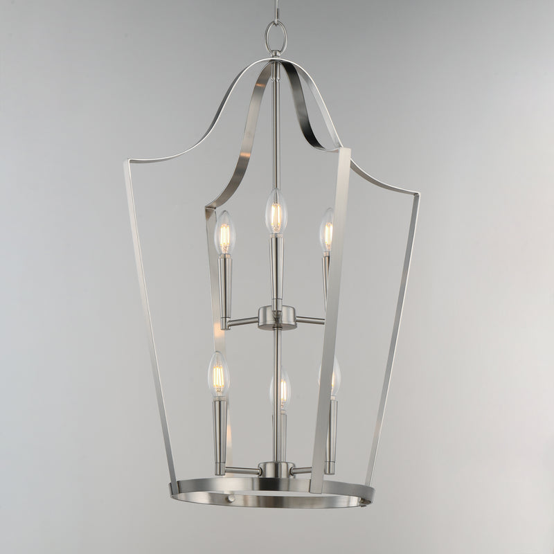 Maxim 10426SN Arden 6 Light Pendant | Satin Nickel