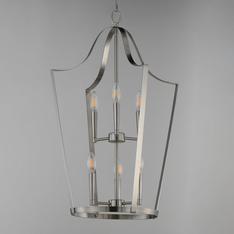 Maxim 10426SN Arden 6 Light Pendant | Satin Nickel