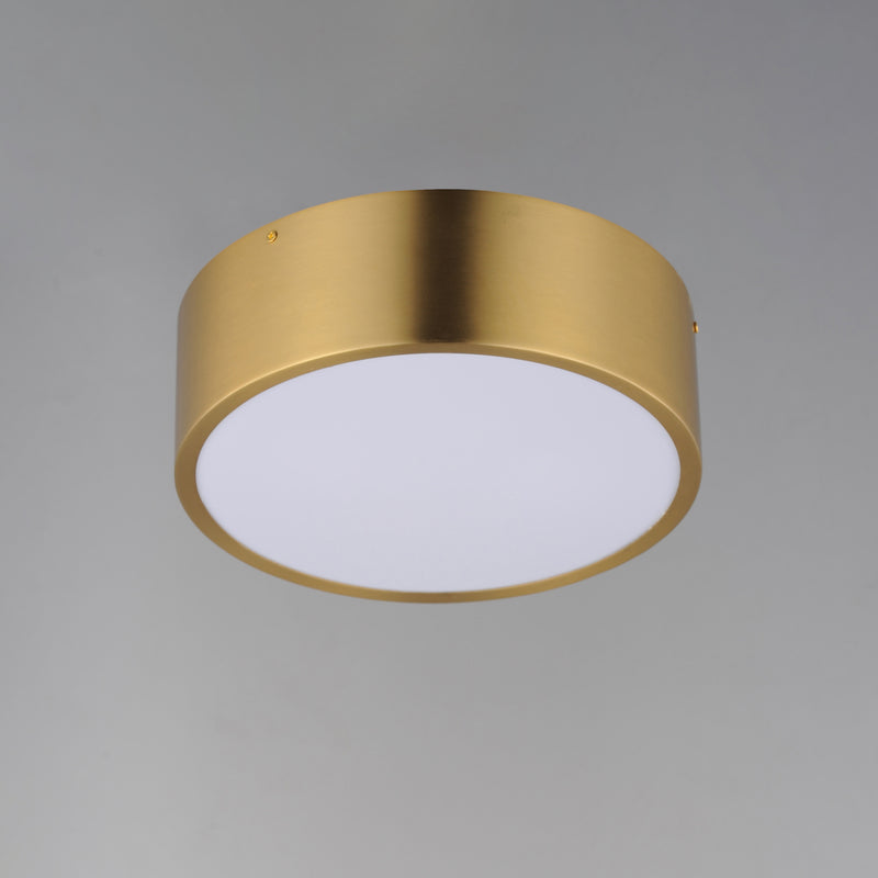 Maxim 10494WTSBR Tommy 12" 2 Light Surface Mount | Satin Brass