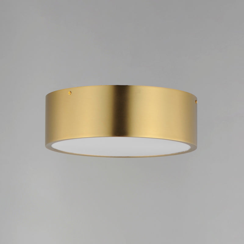 Maxim 10494WTSBR Tommy 12" 2 Light Surface Mount | Satin Brass