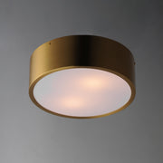 Maxim 10494WTSBR Tommy 12" 2 Light Surface Mount | Satin Brass