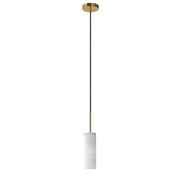 Maxim 10511MRNAB Blizzard 1 Light Pendant | Natural Aged Brass