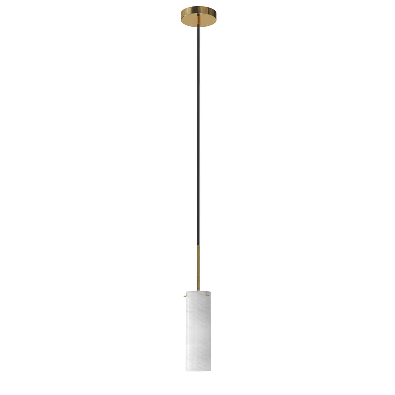 Maxim 10511MRNAB Blizzard 1 Light Pendant | Natural Aged Brass