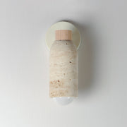 Maxim 10621TVOY Pompeii 1 Light Wall Sconce | Travertine / Oyster
