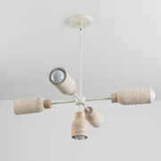 Maxim 10625TVOY Pompeii 5 Light Pendant | Travertine / Oyster