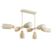 Maxim 10628TVOY Pompeii 8 Light Pendant | Travertine / Oyster