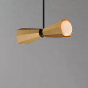 Maxim 10812SWBKAB Rizzo 2 Light Pendant | Black / Antique Brass