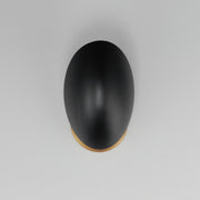 Maxim 10821BKNAB Maris Wall Sconce | Black / Natural Aged Brass