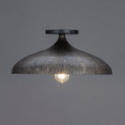 Maxim 10910BKGLD Fleur Flush Mount | Black / Gold