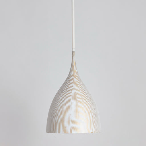 Maxim 10912WTGLD Fleur Small 1 Light Pendant | White/Gold