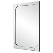 Granvia Mirror | Modern Rectangle Frame Bathroom Vanity Mirror Mounted Vertical or Horizontal (24 in. W x 36 in. H x 1 in. D)