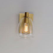 Maxim 11111CLSBR Babylon 1 Light Wall Sconce | Satin Brass
