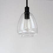 Maxim 11112CLBK Babylon 1 Light Pendant | Black