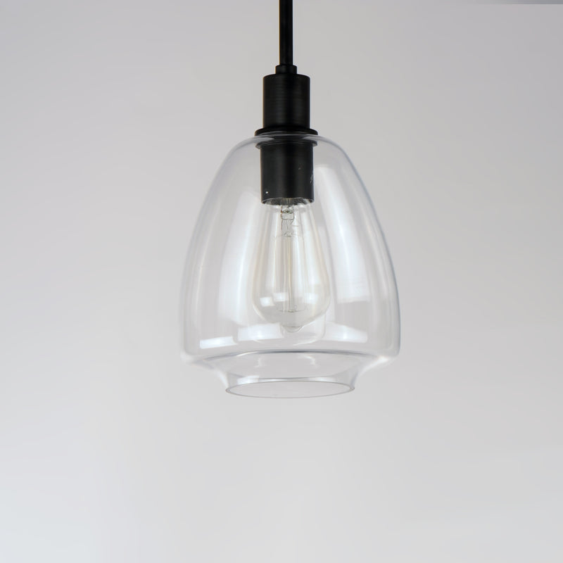 Maxim 11112CLBK Babylon 1 Light Pendant | Black