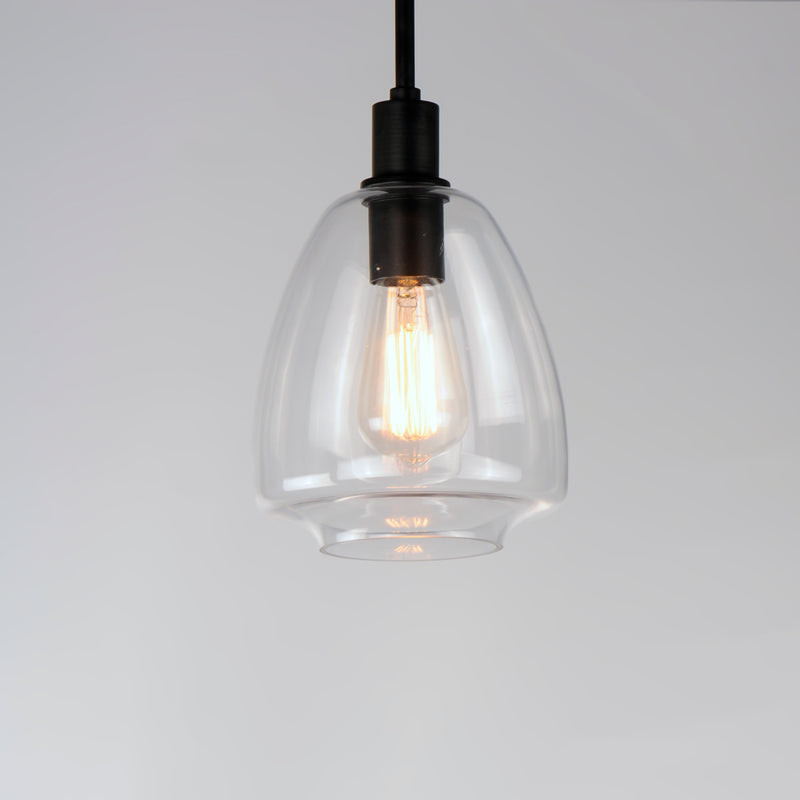 Maxim 11112CLBK Babylon 1 Light Pendant | Black