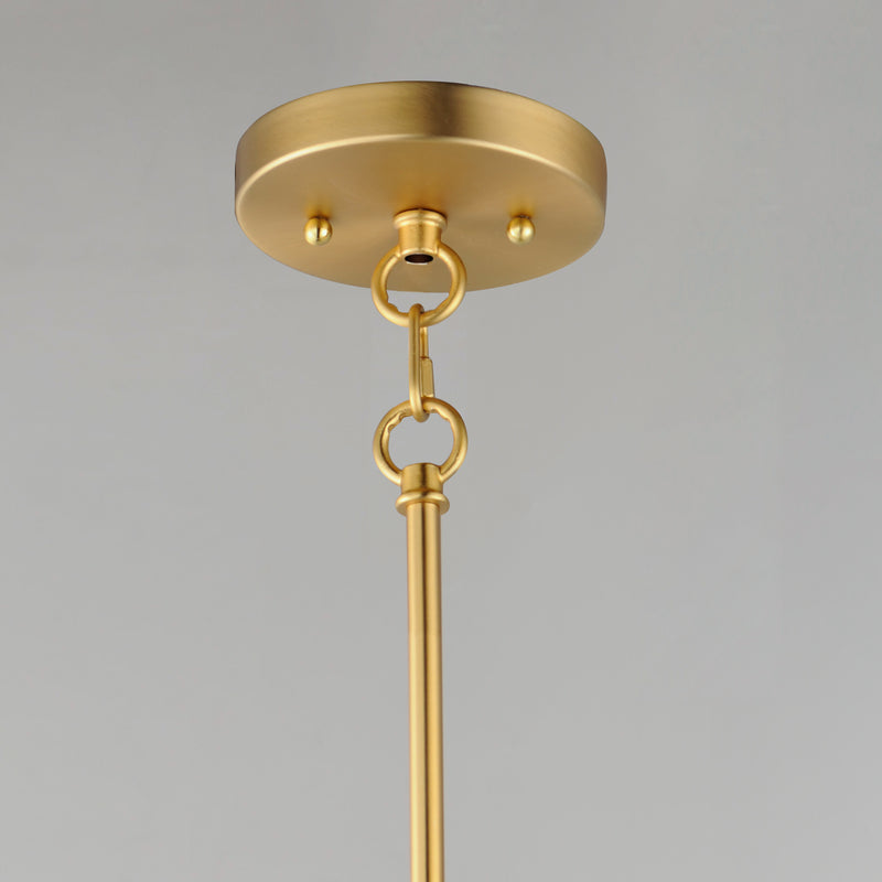 Maxim 11112CLSBR Babylon 1 Light Pendant | Satin Brass