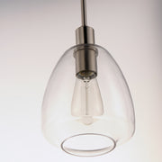 Maxim 11112CLSN Babylon 1 Light Pendant | Satin Nickel