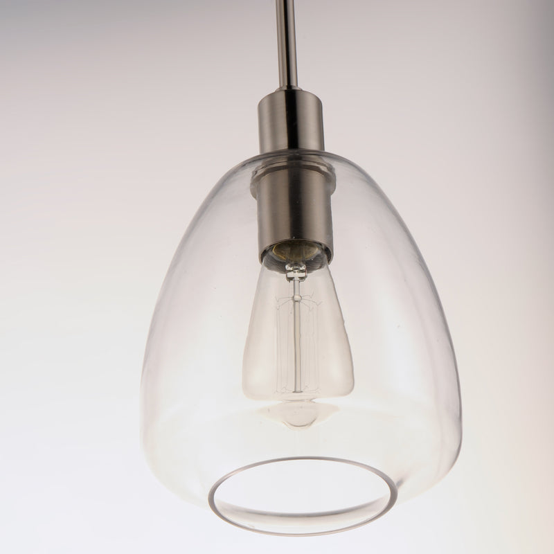Maxim 11112CLSN Babylon 1 Light Pendant | Satin Nickel