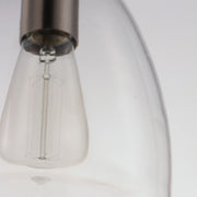 Maxim 11112CLSN Babylon 1 Light Pendant | Satin Nickel