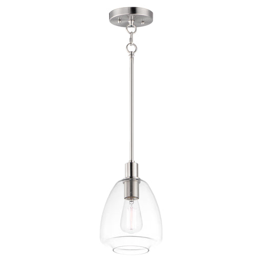 Maxim 11112CLSN Babylon 1 Light Pendant | Satin Nickel