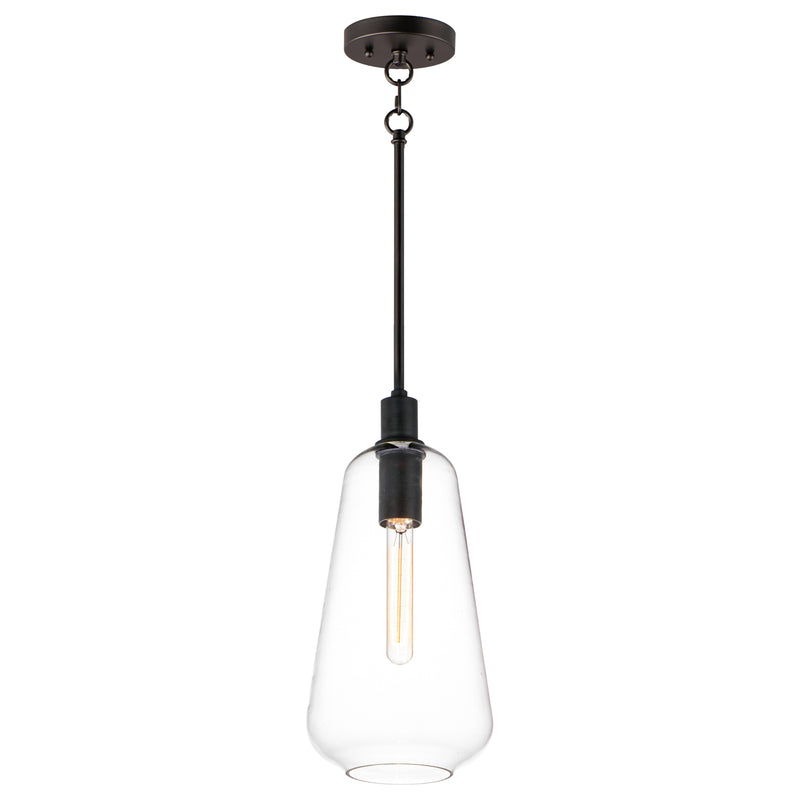 Maxim 11114CLBK Babylon 1 Light Pendant | Black