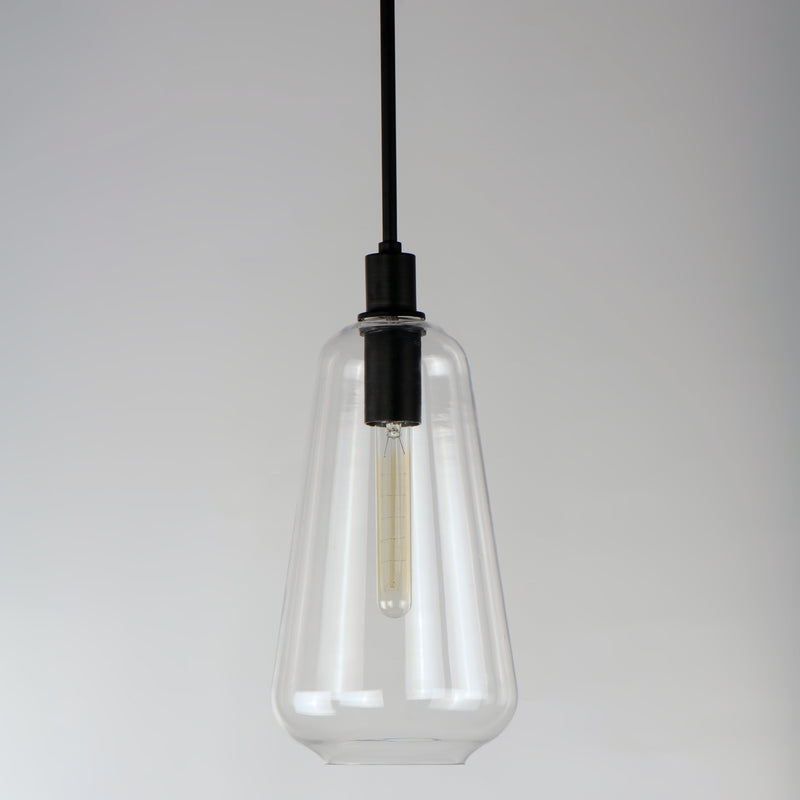 Maxim 11114CLBK Babylon 1 Light Pendant | Black